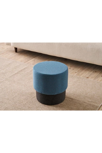 Evdebiz Patara Puf Arz Mavi - 2