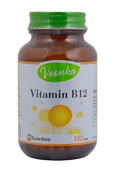 Voonka Vitamin B12 Çiğneme 90 Tablet