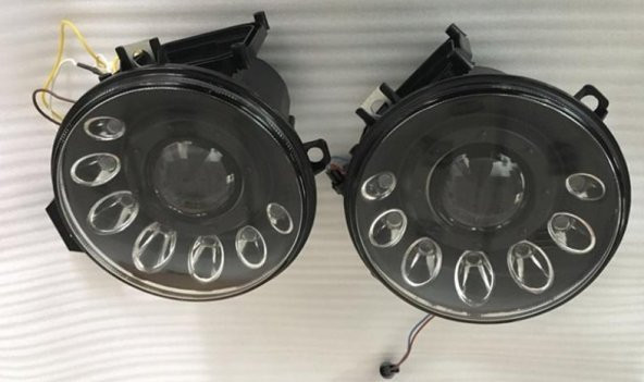MERCEDES G65 SİYAH FAR SETİ LEDLİ 1986-2006 - 3