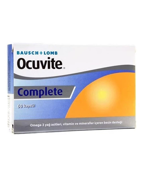 Ocuvite Complete Balık Yağı 60 Kapsül