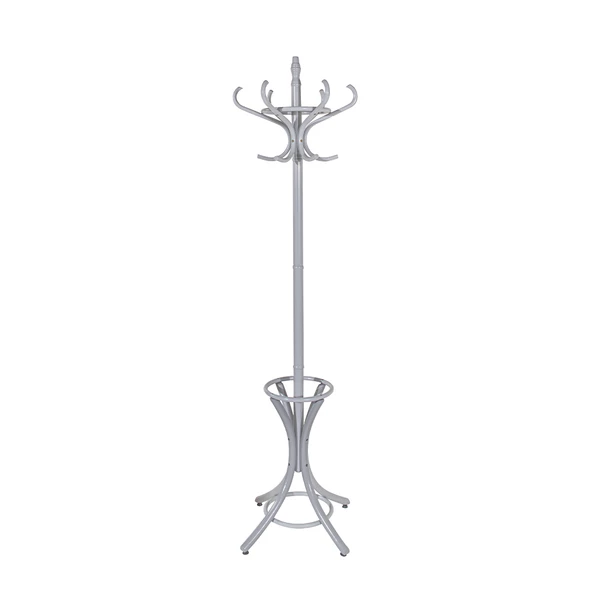 Handy Mate Dorya 12li Ahşap Askılık-Mat Gri 51x185x51 cm - 2