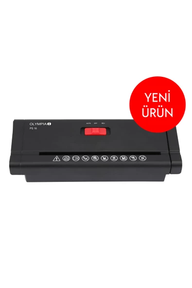 Ps16 Kağıt Ve Evrak Imha Makinesi Ve Öğütücü