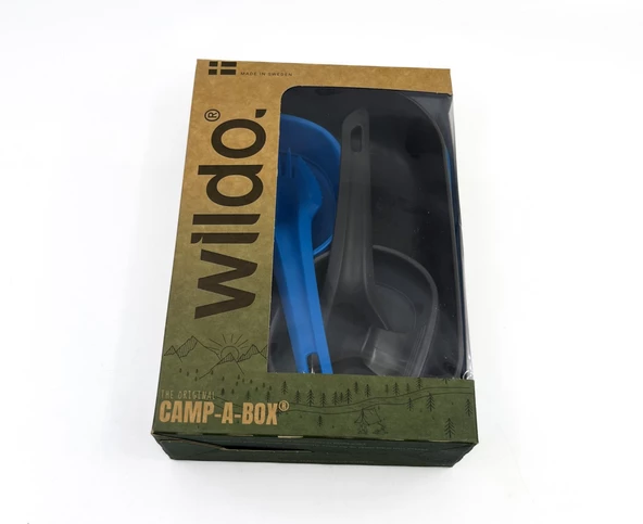 Wildo Camp-a-Box Duo Light Yemek Seti - Mavi - 5