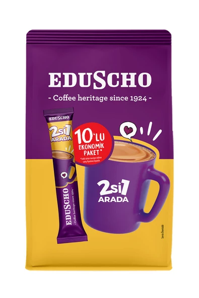 Tchibo Eduscho 2si1 Arada 10lu Eko Paket ( 10*11 gr ) 110 gr