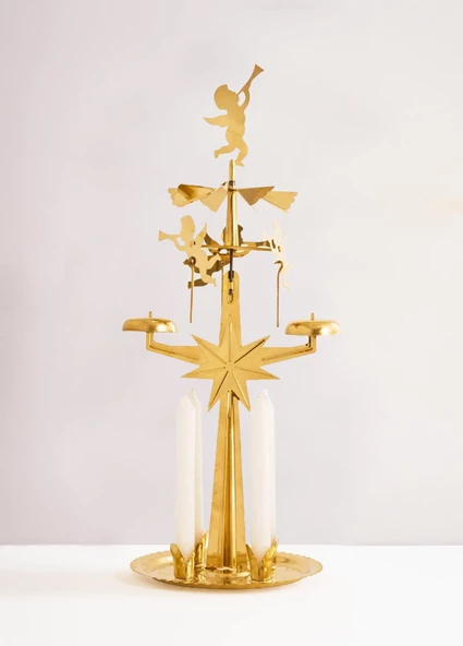 The Mia Angel Metal Mumluk Gold - Resim 4