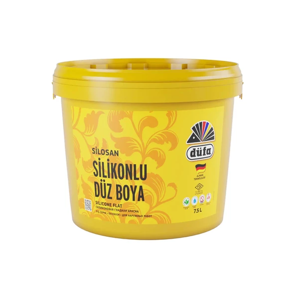 Düfa Silikonlu Düz Dış Cephe Duvar Boyası 5800 Ege 7.5 l - 2