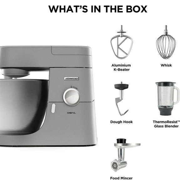 Kenwood KVL4170S Chef XL 1200 W 6.7 lt Mutfak Şefi - 3