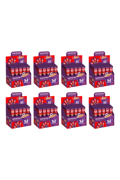 Tchibo Eduscho 3ü1 Arada 40 LI KUTU ( 40 * 17,5 gr ) x 8 Adet