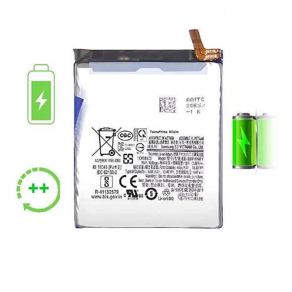 Samsung Galaxy S23 Ultra S918b ile Uyumlu Güclendirilmis İthal Pil Batarya