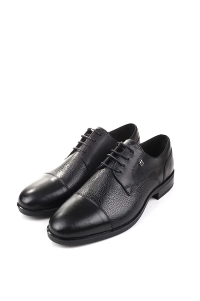 Fosco 3129 Hakiki Deri Bağcıklı Klasik Erkek Ayakkabı - Resim 5