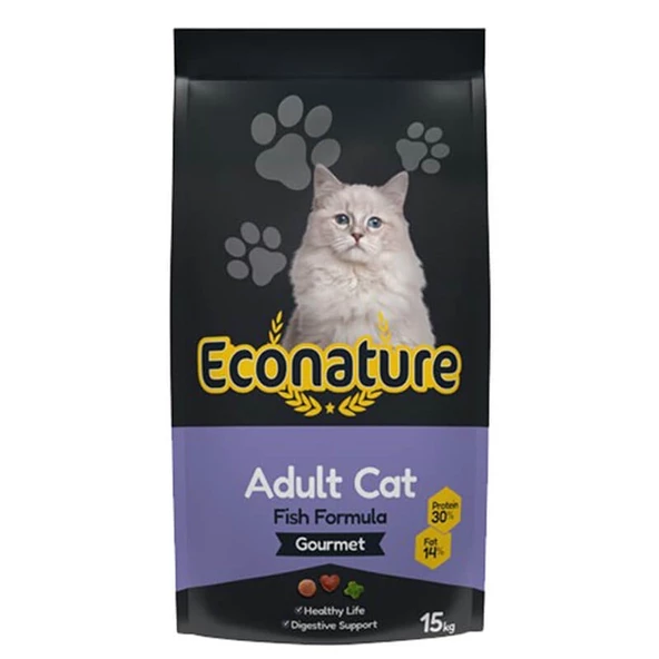 Econature Gurme Yetişkin Kedi Maması 15 kg