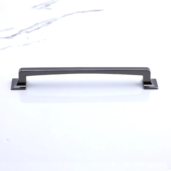 Pelikan Füme Düz Metal Kulp kulpu 160 mm Mobilya Çekmece Mutfak Dolabı Dolap Kulpları Kulbu - 5