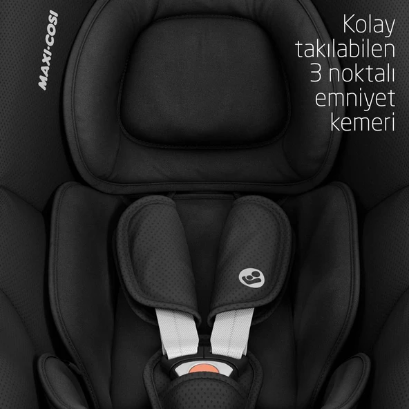 Maxi-Cosi Soho-Cabriofix i-Size Ana Kucaklı Ultra Kompakt  Seyahat Sistem Bebek Arabası Grey-Black - Resim 8