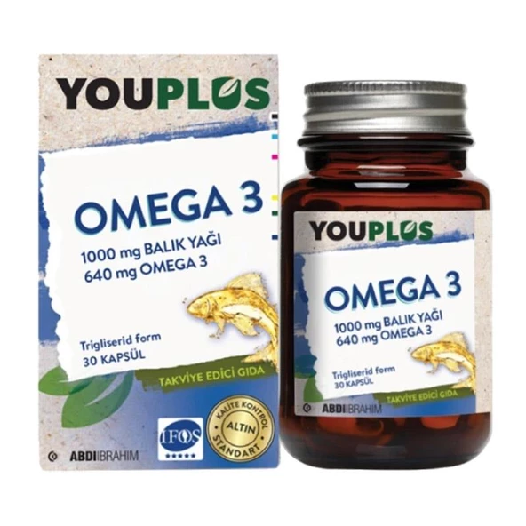 Youplus Omega 3 30 Kapsül