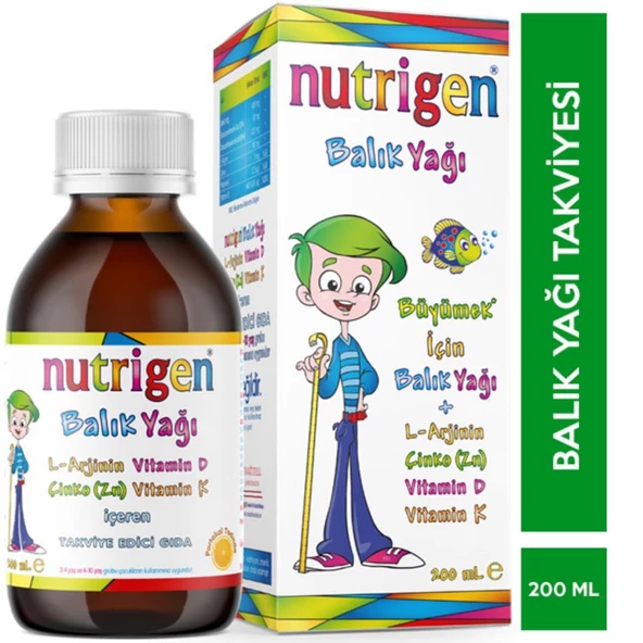 Nutrigen Balık Yağı Şurubu 200 ml