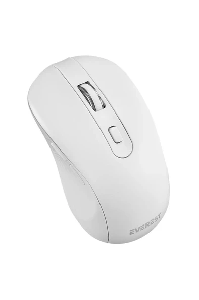 Everest 2.4 Ghz Kablosuz Standart Klavye Mouse Seti 1600 Dpi Beyaz KM-9676 - 4
