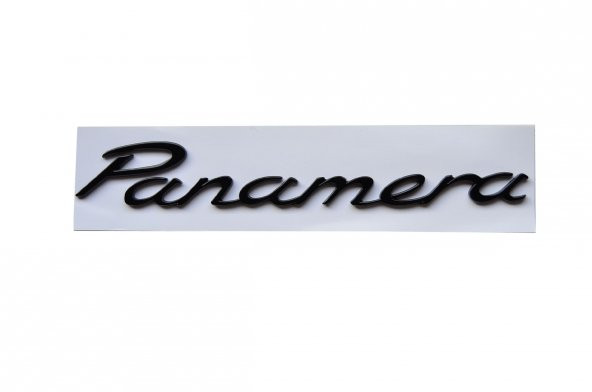 PORSCHE PANAMERA BAGAJ YAZISI SİYAH 970 559 237 08