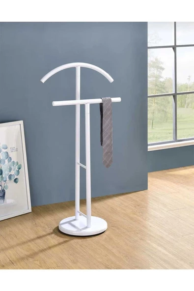 Dilsiz Uşak Metal Siyah Askılık Çeket Gömlek Kıravat Askılığı 1068-CN - 2