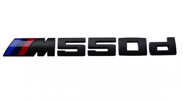 BMW M550d YAZI / LOGO SİYAH F10 51148059278