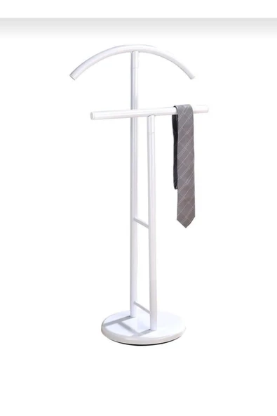 Dilsiz Uşak Metal Siyah Askılık Çeket Gömlek Kıravat Askılığı 1068-CN - 3