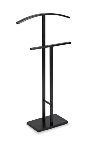 Dilsiz Uşak Metal Siyah Askılık Çeket Gömlek Kıravat Askılığı 1068-CN