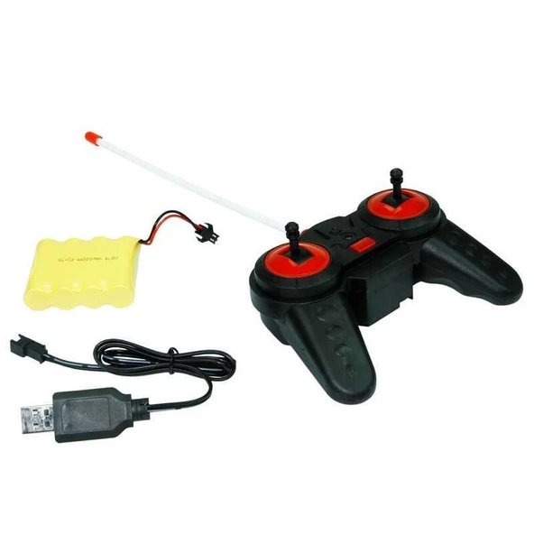 699-231 Vardem 1:14 Şarjlı Işıklı Kapısı Açılabilen Uzaktan Kumandalı Spor Araba Mavi 27 Cm - 2