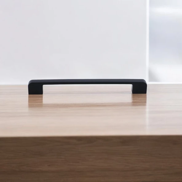 Radus Siyah Metal Kulp 192 mm -19.2 cm Mobilya Çekmece Mutfak Dolabı Dolap Kulpları Kulbu Kulpu - 7