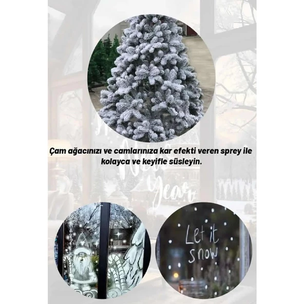 Gen-Of Erimeyen Kar Spreyi Cama Yazılan 150 ml (CK-7597) - 2