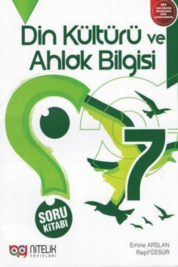 Nitelik 7.sınıf Din Kültürü Ve Ahlak Bilgisi Soru Kitabı *yeni* 2019