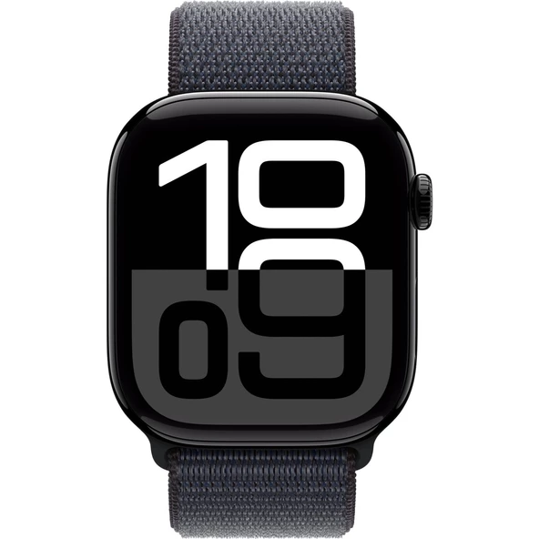 Apple Watch Series 10 Gps 46MM Jet Black Aluminium Case With Ink Sport Loop - 2