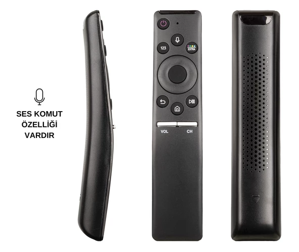 (SES KOMUTLU) HUAYU KL RM-G1800 V1 SAMSUNG LCD LED SMART TV VOICE CONTROL UNIVERSAL SİHİRLİ KUMANDA ürün görseli 1