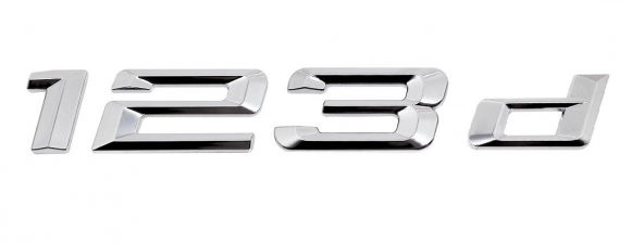 BMW 123d BAGAJ YAZISI E87 F20 51147183157
