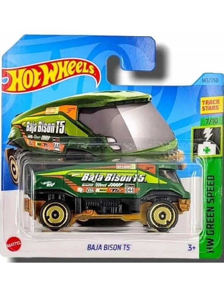 Tekli Arabalar HW GREEN SPEED 7/10 BAJA BISON T5 143/250
