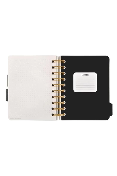 Bruno Visconti Spiralli Defter A5 4 Ayraçlı - 4