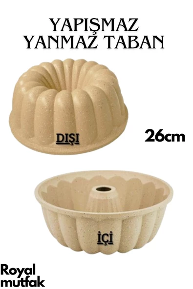 Thermoad 3'Lü Vizon Set (Sosluk&Sütlük-Kek Kalıbı-32 Cm Karnıyarık Tenceresi) - 3