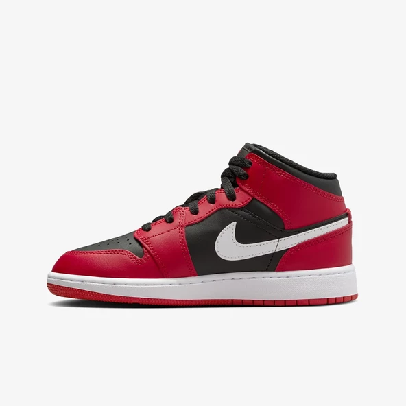 Air Jordan 1 Mid 'Gym Red Black White' (GS) DQ8423-061 - 7