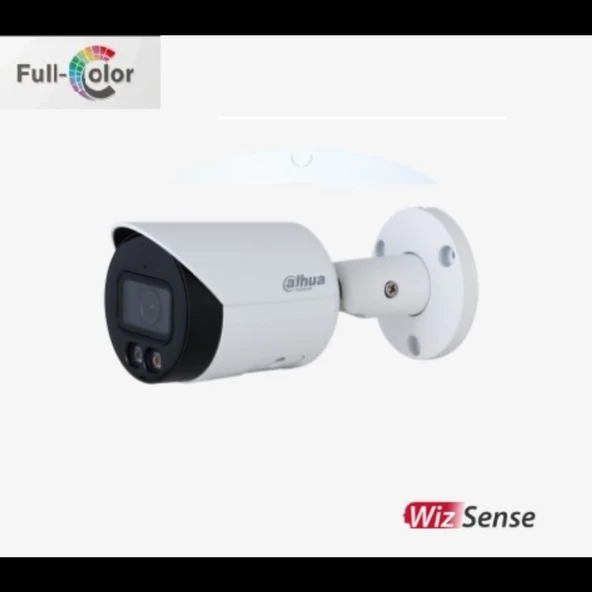 Dahua HFW2449S-S-IL 4MP 3.6mm (Dahil Mikr) Full-Color Bullet IP Kamera