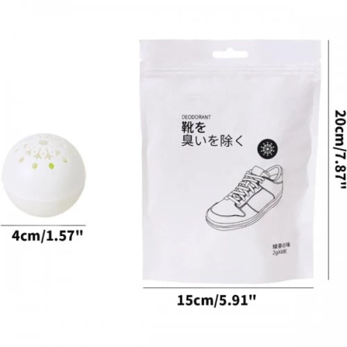 Ayakkabı Koku Gideri Top Seti - 4