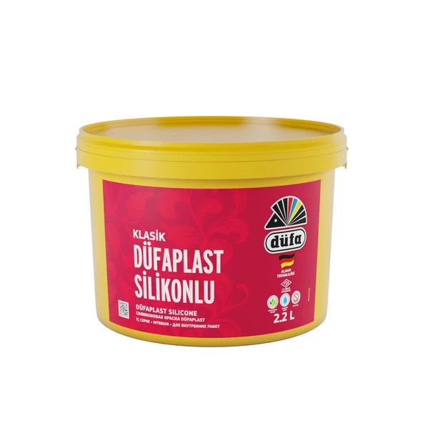Düfa Klasik Düfaplast Silikonlu İç Cephe Duvar Boyası 5050 Mine 2.2 l - 2