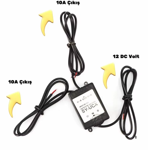 12 Modlu Kumandalı Çakar Modülü Sis Çakar Modülü Uzaktan Kumandalı F1 Çakar Mödül - 2