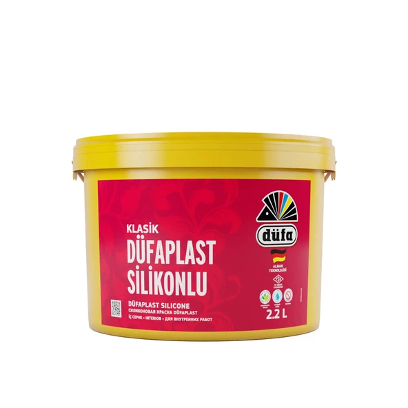Düfa Klasik Düfaplast Silikonlu İç Cephe Duvar Boyası 5050 Mine 2.2 l