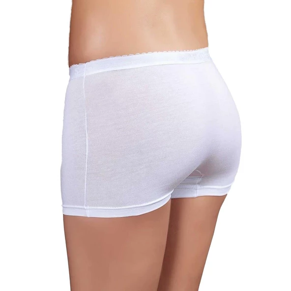 6 Adet Şahinler Bayan Likralı Boxer Şort B3022 - 4