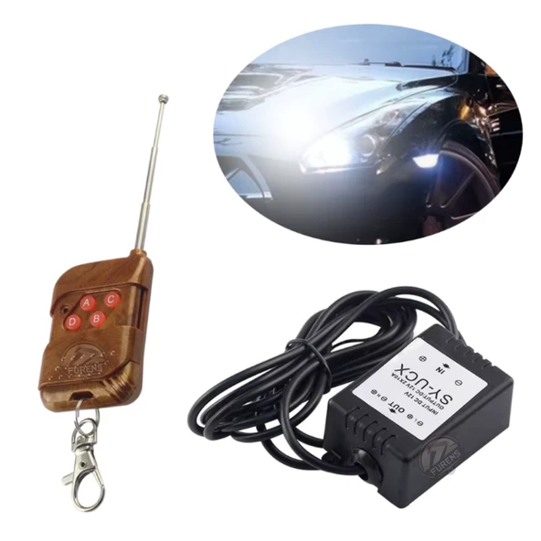 12 Modlu Kumandalı Çakar Modülü Sis Çakar Modülü Uzaktan Kumandalı F1 Çakar Mödül - 4