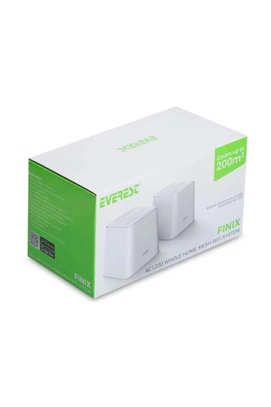 Everest Finix 2.4Ghz 5Ghz 2 Li Mesh Kablosuz Ac Router MW3-2P - 4
