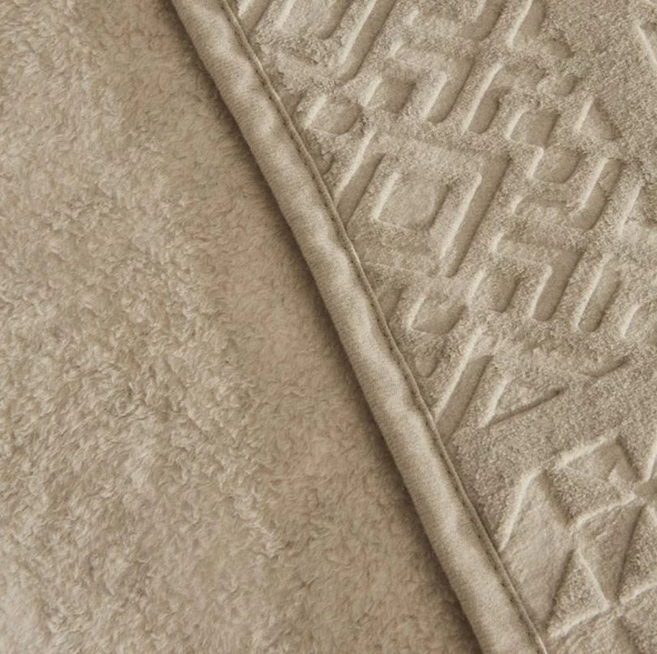 Karaca Home Rita Açık Gri Tek Kişilik Emboss Battaniye - 3