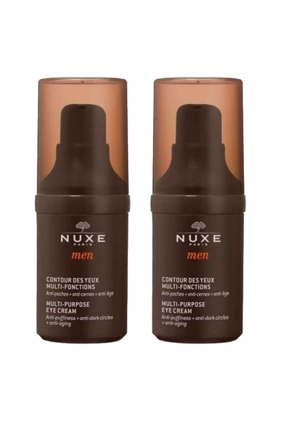 Nuxe Men Contour Des Yeux Göz Çevresi Kremi 15 ml 2 Adet