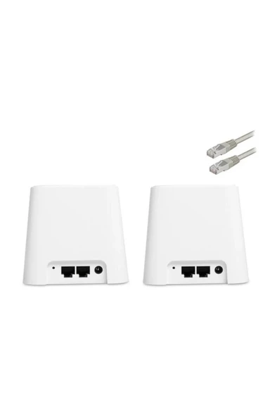 Everest Finix 2.4Ghz 5Ghz 2 Li Mesh Kablosuz Ac Router MW3-2P - 3