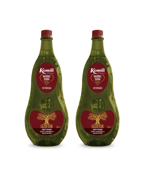 KOMİLİ SIZMA LEZZETLİK MEYVEMSİ ZEYTİNYAĞI 2 LT * 2 ADET - 3
