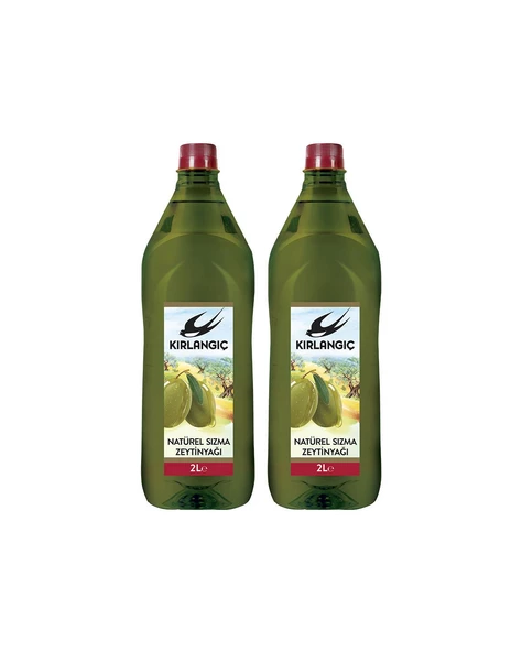 KIRLANGIÇ NATUREL SIZMA ZEYTİNYAĞI 2 LT * 2 - 2