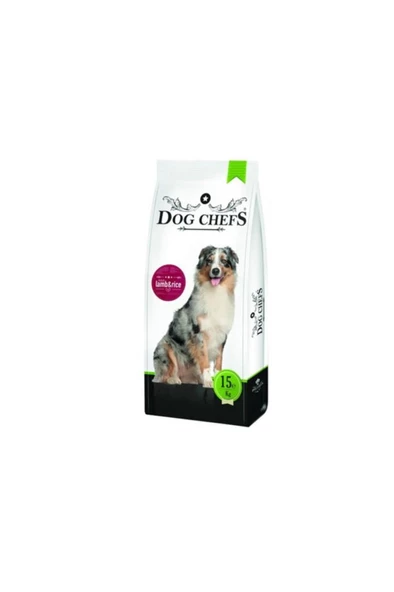 Dog Chefs Kuzulu Pirinçli Köpek Maması 15 Kg Skt: 01/2026